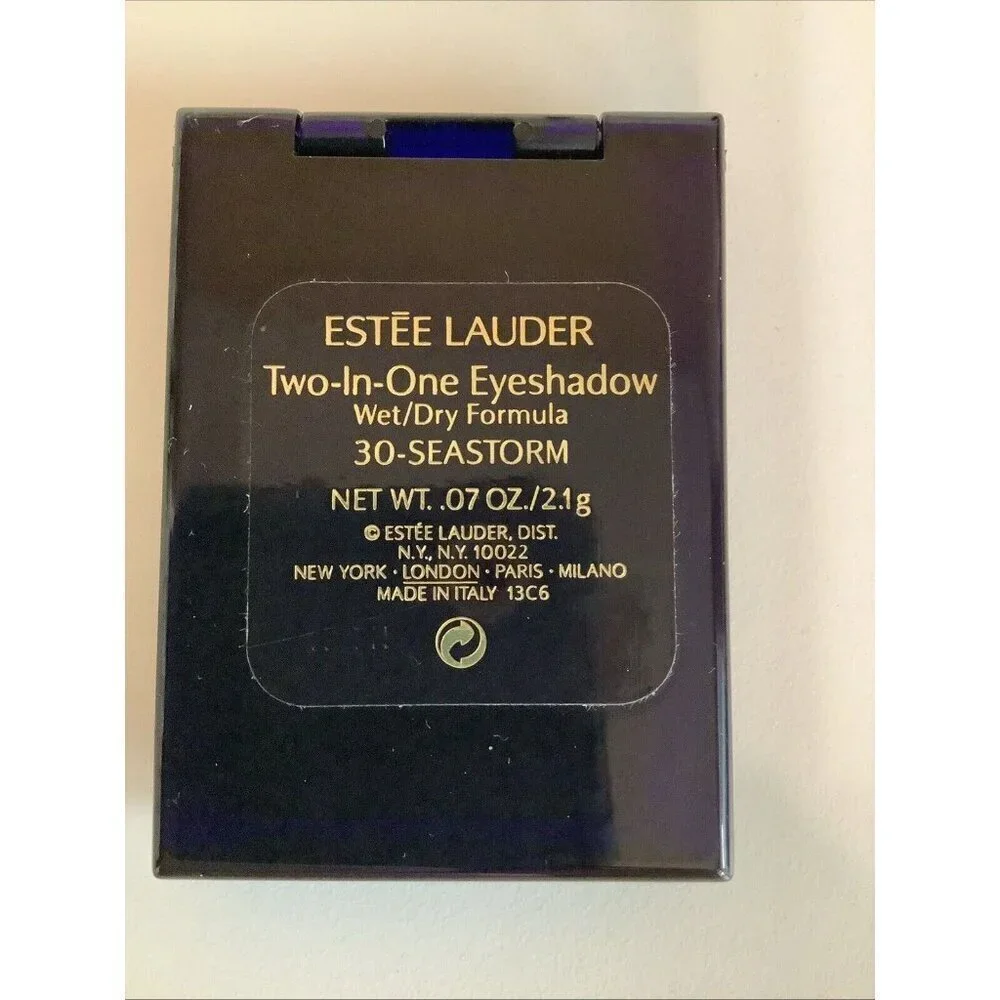 ESTEE LAUDER 30 Seastorm Two-In-One Eyeshadow Quad Wet/Dry Formula New No Box